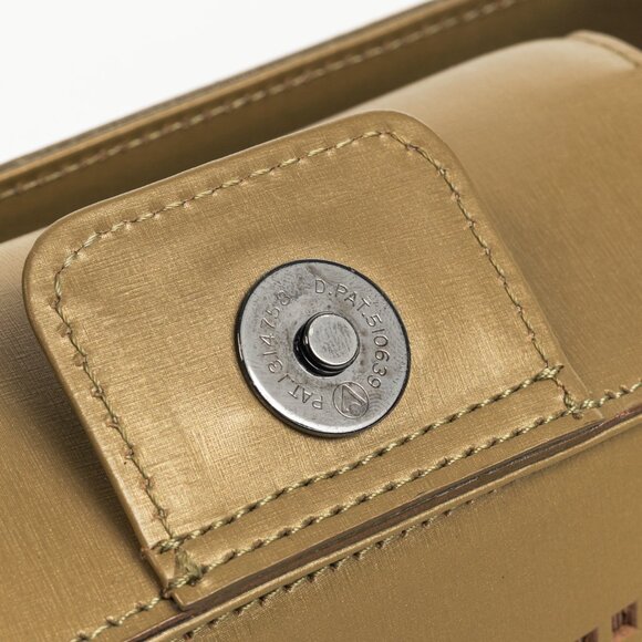 Givenchy Vintage Gold Leather 4G-Logo Handbag - Picture 9 of 11